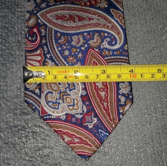 Multicolored Printed Tie New - Picture 6 of 6